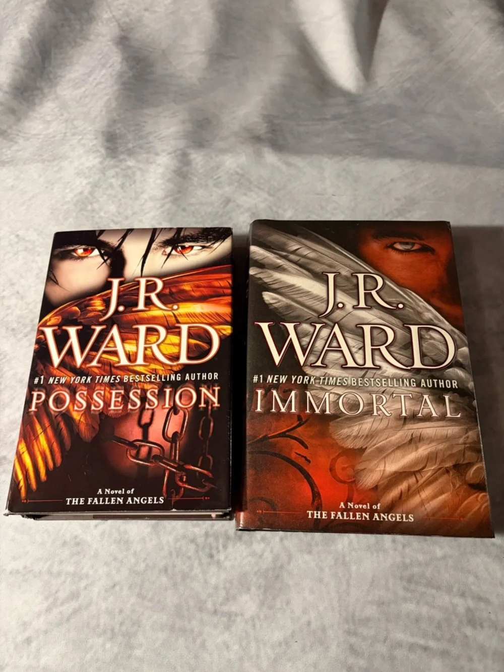 J R Ward Books Possession & Immortal Fallen Angels Hardcover Paranormal Romance - Picture 1 of 13
